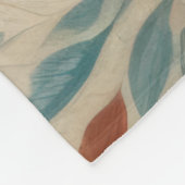 Zusammengestelltes abstraktes Design Fleecedecke (Ecke)