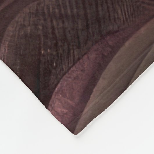 Zusammengestelltes abstraktes Design Fleecedecke (Ecke)