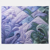 Zusammengestelltes abstraktes Design Fleecedecke (Vorderseite (Horizontal))