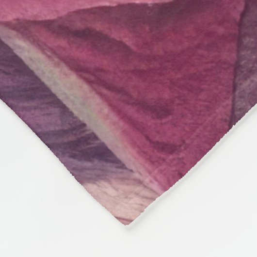 Zusammengestelltes abstraktes Design Fleecedecke (Ecke)