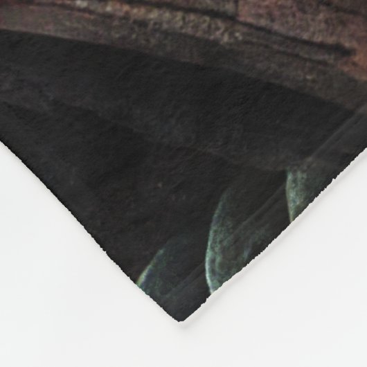 Zusammengestelltes abstraktes Design Fleecedecke (Ecke)