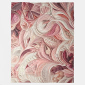 Zusammengestelltes abstraktes Design Fleecedecke (Vorderseite)