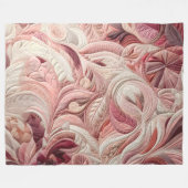 Zusammengestelltes abstraktes Design Fleecedecke (Vorderseite (Horizontal))