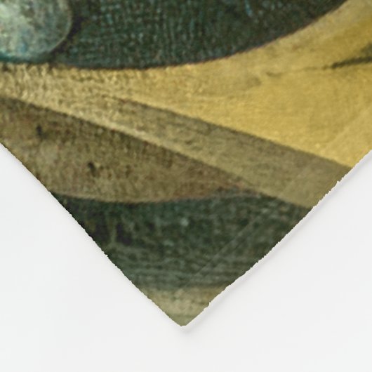 Zusammengestelltes abstraktes Design Fleecedecke (Ecke)