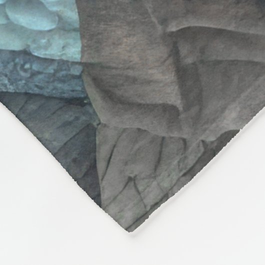 Zusammengestelltes abstraktes Design Fleecedecke (Ecke)