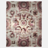 Zusammengestelltes abstraktes Design Fleecedecke (Vorderseite)