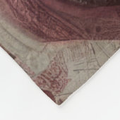 Zusammengestelltes abstraktes Design Fleecedecke (Ecke)