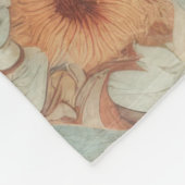 Zusammengestelltes abstraktes Design Fleecedecke (Ecke)