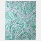 Zusammengestelltes abstraktes Design Fleecedecke (Vorderseite)