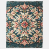 Zusammengestelltes abstraktes Design Fleecedecke (Vorderseite)