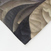Zusammengestelltes abstraktes Design Fleecedecke (Ecke)