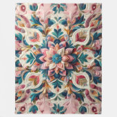 Zusammengestelltes abstraktes Design Fleecedecke (Vorderseite)