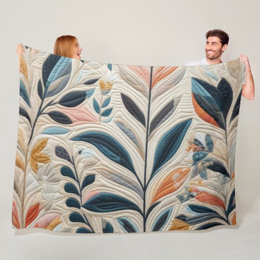 Zusammengestelltes abstraktes Design Fleecedecke (Beispiel)