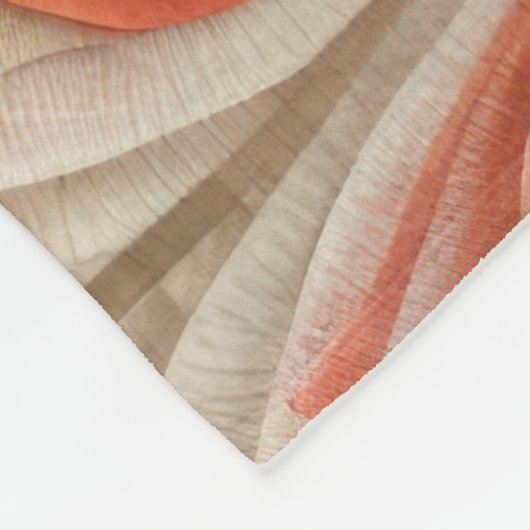 Zusammengestelltes abstraktes Design Fleecedecke (Ecke)