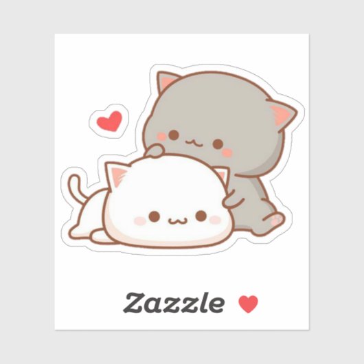 Zusammengetherness kawaii Aufkleber (Blatt)