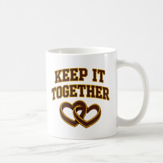 Zusammenhalten Kaffeetasse (Rechts)