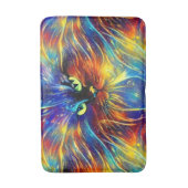 Zusammenhaltiges Abstraktes Exquisite Katzensplitt Badematte (Vorderseite Vertikal)