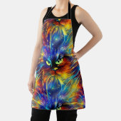 Zusammenhaltiges Abstraktes Exquisite Katzensplitt Schürze (InSitu)