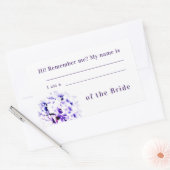 Zusammenhang mit Brautzeitaufkleber Rechteckiger Aufkleber (Umschlag)