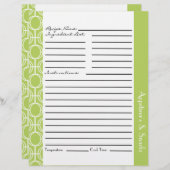 Zusammenhängige Eternity Rings Rezept Beilagen - L (Vorne/Hinten)