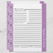 Zusammenhängige Eternity Rings Rezept Beilagen - L (Vorne/Hinten)