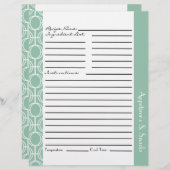 Zusammenhängige Eternity Rings Rezept Beilagen - M (Vorne/Hinten)