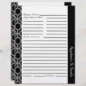 Zusammenhängige Eternity Rings Rezept Beilagen - S (Vorne/Hinten)