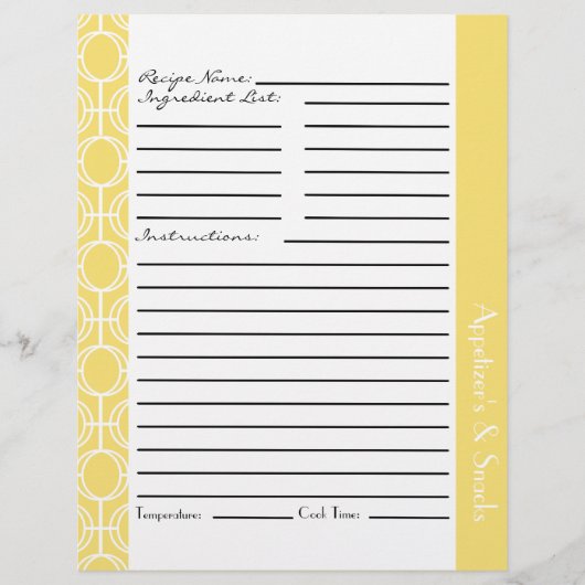 Zusammenhängige Eternity Rings Rezept Beilagen - Z (Vorderseite)