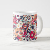 Zusammenknüllmuster Jumbo-Tasse (Vorderseite Rechts)