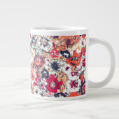 Zusammenknüllmuster Jumbo-Tasse (Rechts)