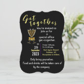 Zusammenkommen Einladung (Stehend Vorderseite)