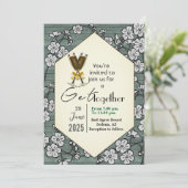 Zusammenkommen Einladung (Stehend Vorderseite)