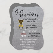 Zusammenkommen Einladung (Vorne/Hinten)