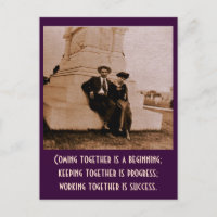 Zusammenkommen ist ein Anfang; gemeinsam behalten.