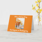 ZUSAMMENKOMMEN MIT DEM ERNTEDANK "FAMILIE & FREUND KARTE (Gelbe Blume)