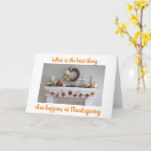 ZUSAMMENKOMMEN MIT DEM ERNTEDANK "FAMILIE & FREUND KARTE (Gelbe Blume)