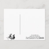 zusammenkommen postkarte (Rückseite)