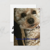 Zusammenkommen und aufholen einladung (Vorne/Hinten)