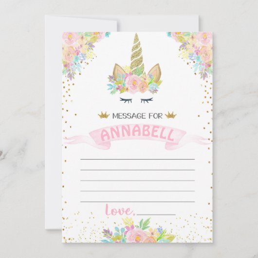 Zusammenpassende Einsatzkarte der Einladung (Vorderseite)