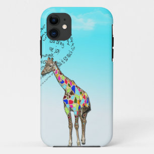 Zusammenpassende Giraffen-Liebeherz iphone Case-Mate iPhone Hülle