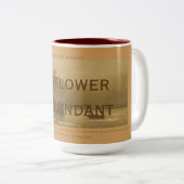 Zusammenpassende Mayflower Nachkommen, besonders Zweifarbige Tasse (VorderseiteRechts)