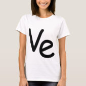 Zusammenpassendes LO VE Shirtmädchen T-Shirt (Vorderseite)