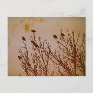 zusammenschließen postkarte