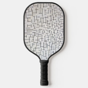 Zusammensetzung 10, Pier und Ozean   Mondriaan   Pickleball Schläger
