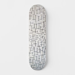 Zusammensetzung 10, Pier und Ozean | Mondriaan | Skateboard