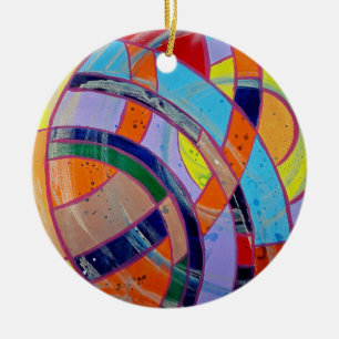 Zusammensetzung #15 durch Michael Moffa Keramik Ornament