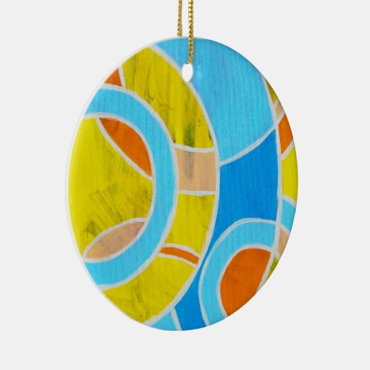 Zusammensetzung #23 durch Michael Moffa Keramik Ornament (Rechts)