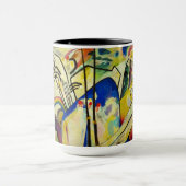 Zusammensetzung 4, 1911, eingereicht von Wassily K Tasse (Zentrum)