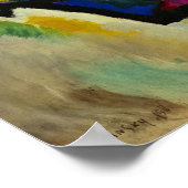 Zusammensetzung 4 von Wassily Kandinsky Poster (Ecke)