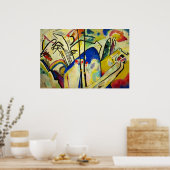 Zusammensetzung 4 von Wassily Kandinsky Poster (Küche)